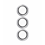 Metal Glass Lens Protection Compatible for Samsung Galaxy S25 Edge – Silver